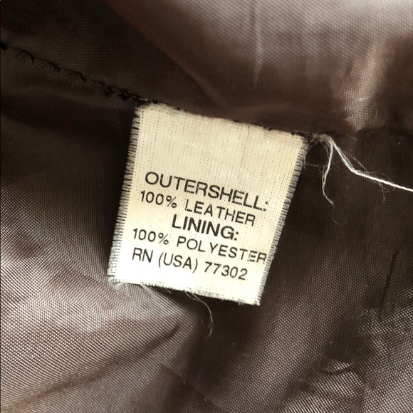 Espresso Brown Leather Jacket - Picture 8 of 8